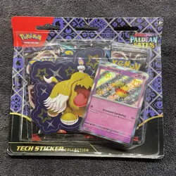 LOT of 20 Pokemon TCG:Paldean Fates S&V 4.5 Tech Sticker Collection Packs Sealed - Image 5