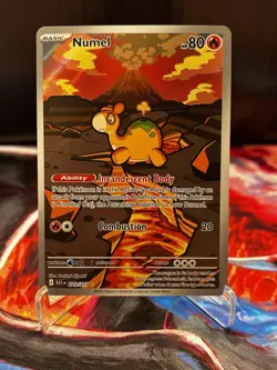 Pokemon Numel 223/217 ASC Full Art Holo Rare 80HP 2026 - Image 1