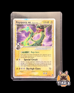 2006 Pokemon EX Dragon Frontiers Rayquaza Holo #97/101 NM - Image 1
