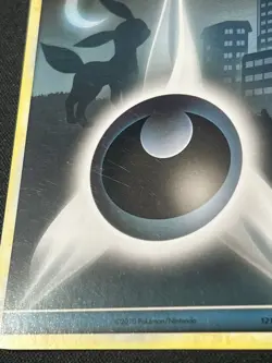 Pokemon TCG Darkness Energy Umbreon 121/123 Heart Gold LP - Image 5