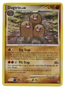 Dugtrio 24/132 Rare Secret Wonders Non Holo NM+ With eBay Shipping - Image 1