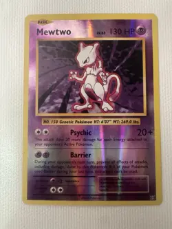 Pokemon TCG: Mewtwo 51/108 XY Evolutions Reverse Holo - Image 1
