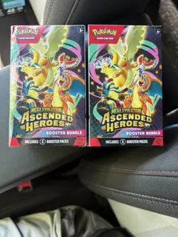 x2 Pokemon Mega Evolution Ascended Heroes Booster Bundles SEALED - Image 1