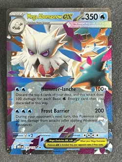 Mega Abomasnow ex - 36/132 - NM - Mega Evolution - Pokemon TCG - Image 1