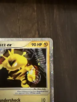 Pokemon TCG Electabuzz ex EX Ruby & Sapphire 97/109 Holo Ultra Rare - Image 3