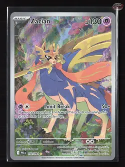 Zacian Phantasmal Flames 100/094 Illustration Rare - NM - Image 1