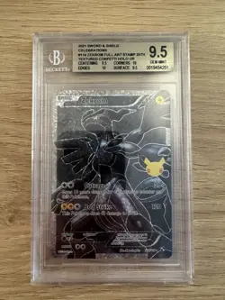 BGS 9.5 Pokemon TCG Zekrom 114 Celebrations Classic Collection 25th Anniversary - Image 1