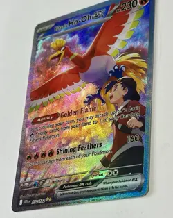 2025 Pokemon DRI EN Special Illustration Rare #230/182 Ethan's Ho-Oh ex - Image 2