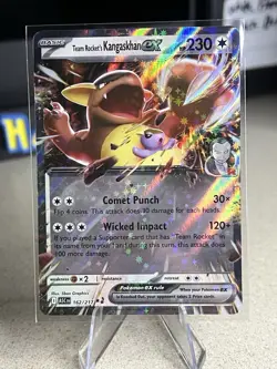 Team Rocket's Kangaskhan ex 162/217 ME: Ascended Heroes Pokemon Holo NM - Image 1