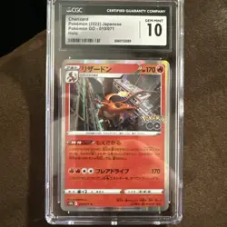 Pokemon TCG Charizard 010/071 Japanese Holo Pokemon Go CGC 10 Gem Mint FREE SHIP - Image 1