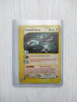 Buried Fossil, 47/144 Reverse Holo, Skyridge, ENG, POKEMON TCG - Image 1