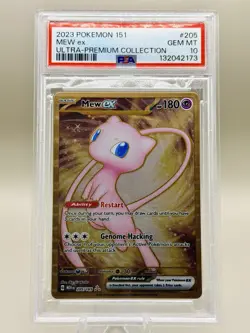 2023 POKEMON 151 ULTRA-PREMIUM COLLECTION #205 MEW EX PSA 10 - Image 1
