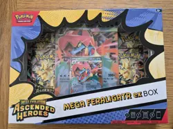 Pokemon TCG: Ascended Heroes Feraligatr ex Box. New & Factory Sealed - Image 1