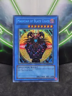 Yugioh Magician of Black Chaos PP01-EN001 Secret Rare NM - Image 1