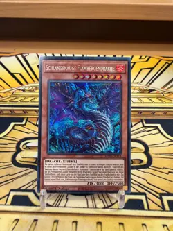 Yugioh Schlangenauge Flambergendrache MP24-DE113 Secret Rare - Image 1