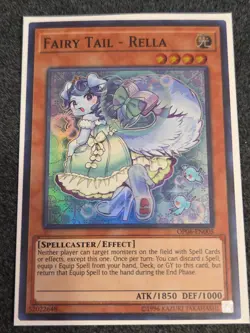 Yugioh TCG: Fairy Tail - Rella OP06-EN005 OTS Tournament Pack 6 Unlimited - Image 1