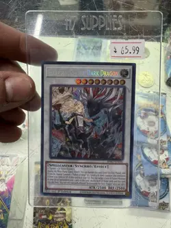 Ecclesia And The Dark Dragon BPRO-EN041 Secret Rare 1st edition NM Yugioh - Image 1