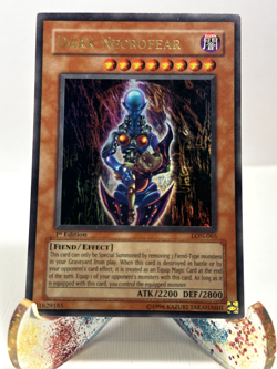 YuGiOh! Dark Necrofear LON-065 1st Edition Ultra Rare LP/MP - Image 1