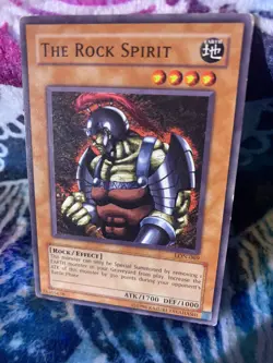 Yu-Gi-Oh! TCG The Rock Spirit Labyrinth of Nightmare LON-069 Unlimited Common - Image 1