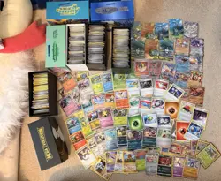 HUGE Pokemon Card Lot – 1000+ Bulk + EX/V/Full Art/Stamped – Modern & Mid Era - Image 1