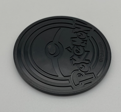 Pokemon Trading Card Game TCG Gold Tone 25th Anniversary Pikachu Plastic Coin - Image 4