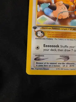 Cleffa Neo Genesis #020/111 1st Edition Rare Pokemon Card T1-1343 - Image 3