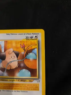 Cleffa Neo Genesis #020/111 1st Edition Rare Pokemon Card T1-1343 - Image 4