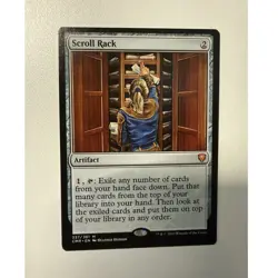 Magic: The Gathering Scroll Rack 337 Commander Legends Mythic Artifact Regular … - Image 1