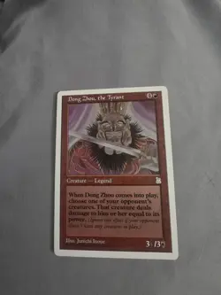 Dong Zhou the Tyrant MTG PTK 109 Portal Three Kingdoms Rare Vintage Commander - Image 1