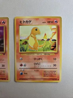 Pokemon Card Charmander Rocket Team Old Secret Japan - Image 3