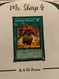 CONVERT CONTACT - DP06-EN016 ENGLISH Yu-Gi-Oh! CARD COMMON KONAMI TCG ORIGINAL - Image 2