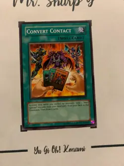 CONVERT CONTACT - DP06-EN016 ENGLISH Yu-Gi-Oh! CARD COMMON KONAMI TCG ORIGINAL - Image 3