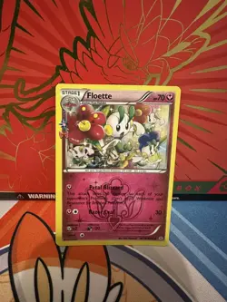 Pokemon TCG Floette Generations RC18-32 Holo Uncommon Card Near Mint Condition - Image 1