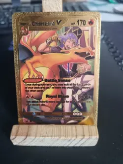 Charizard V TG03/TG30 Pokemon Gold Card Brand New - Image 1