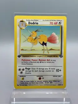 Dodrio 1st Edition 34/64 Jungle LP - Pokemon TCG Card Uncommon - Image 1