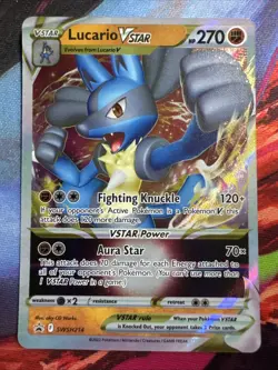 Lucario VSTAR SWSH214 SWSH: Sword & Shield Promo Cards Holo - Image 1