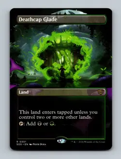 Deathcap Glade (Borderless) 0301 (R) MTG Secrets of Strixhaven (SOS) - Image 1