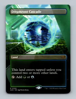 Dreamroot Cascade (Borderless) 0302 (R) MTG Secrets of Strixhaven (SOS) - Image 1