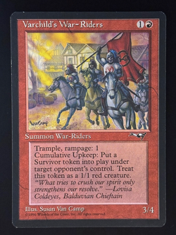 MTG - Varchild's War-Riders - NM - Alliances #122 - Rare - EN - REG - Image 1