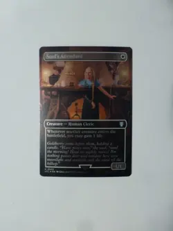 MtG Lord of the Rings Soul's Attendant NM BORDERLESS FOIL Flat $0.75 VCT124116 - Image 1