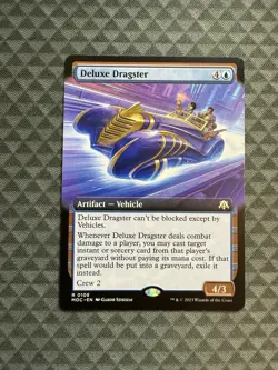 MTG Deluxe Dragster #0108 Extended Art R Commander: March of the Machine (MOC) - Image 1