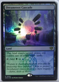 Dreamroot Cascade [New, Near Mint] *Foil* {Secrets of Strixhaven} - Image 1