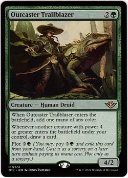 MTG Outlaws of Thunder Junction Outcaster Trailblazer (Rare) - Image 1