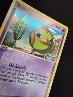 Pokemon - Natu - 63/115 Unseen Forces MP - Image 3