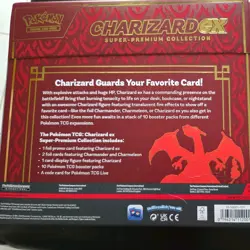 Pokemon TCG: Charizard ex Super-Premium Collection (3 Foil Promo Cards, 1 Card-D - Image 2