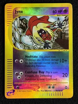 Pokemon Jynx 18/147 Aquapolis Reverse Holo - Image 1