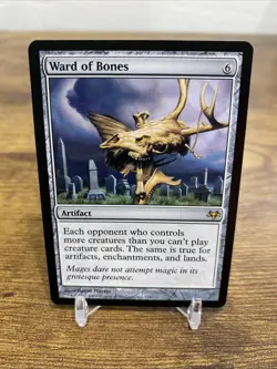 Ward of Bones Eventide Artifact Rare MTG Card - Image 1