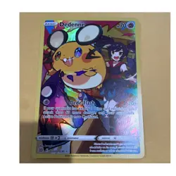 Pokemon TCG Dedenne Ultra Rare Holo Full Art TG07/TG30 Brilliant Stars TG - Image 1