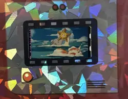 Authentic Pokemon Holo Film Cell Staryu Water Scene Pokemon 2000 Movie Rare Holo - Image 3