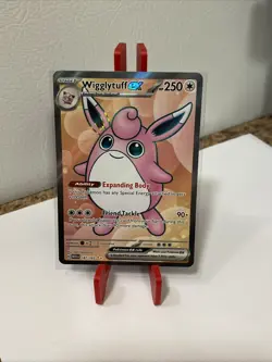 Pokemon TCG Scarlet & Violet 151 Wigglytuff ex # 187 / 165 Ultra Rare Near Mint - Image 1